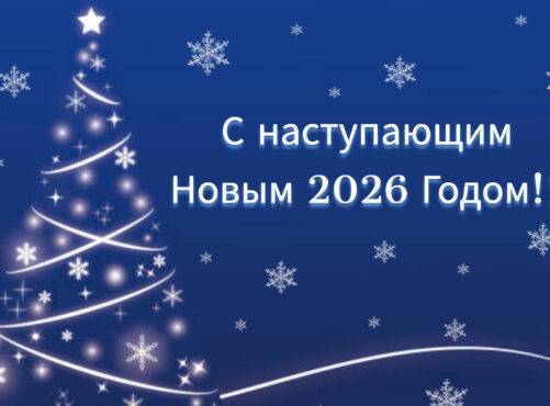 С наступающим Новым Годом!